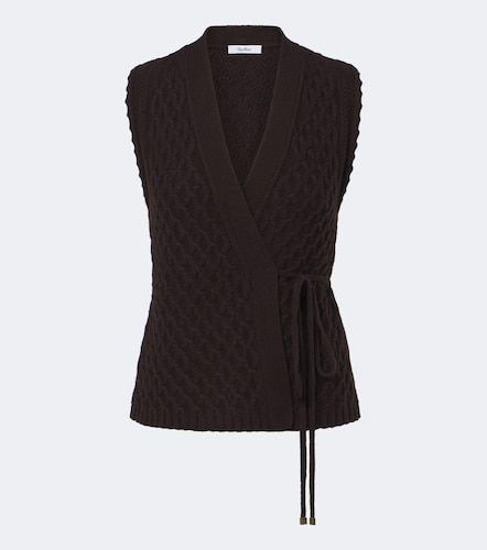 Wool and cashmere wrap cardigan - Max Mara - Modalova