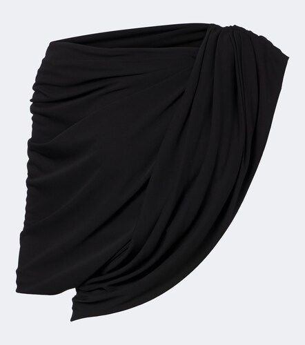 Top asimétrico de jersey drapeado - Balenciaga - Modalova