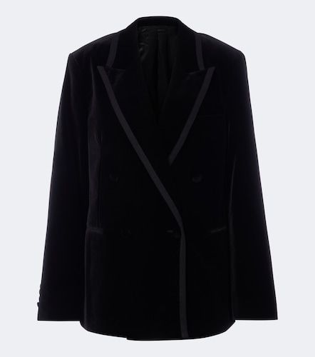 Blazer cruzado de terciopelo de algodón - Fendi - Modalova