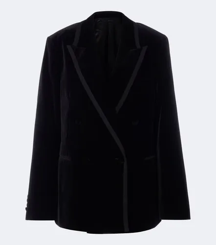 Double-breasted cotton velvet blazer - Fendi - Modalova