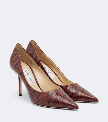 Love snake-effect leather pumps - Jimmy Choo - Modalova