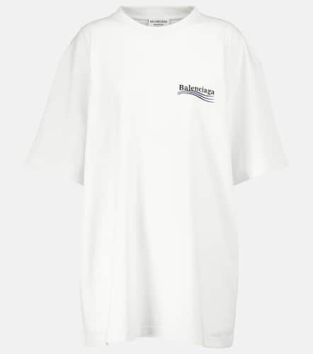 Oversize T-Shirt aus Baumwolle - Balenciaga - Modalova