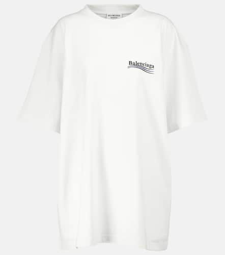 Balenciaga T-shirt en coton à logo - Balenciaga - Modalova