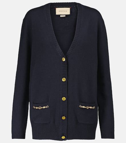 Cardigan Double G aus Kaschmir - Gucci - Modalova