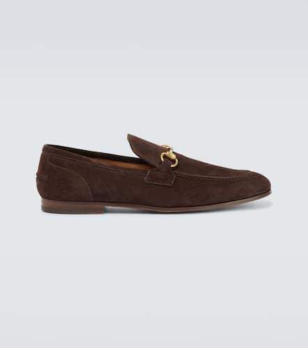 Gucci Jordaan suede loafers - Gucci - Modalova