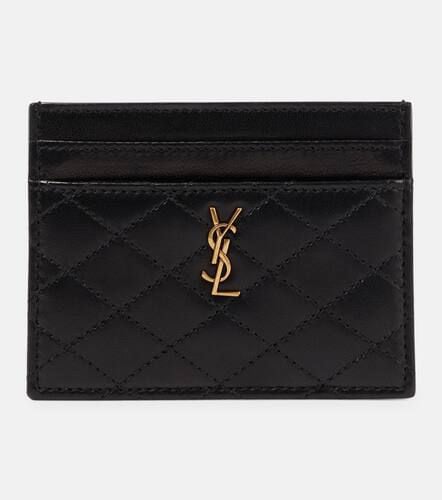 Gaby quilted leather card holder - Saint Laurent - Modalova