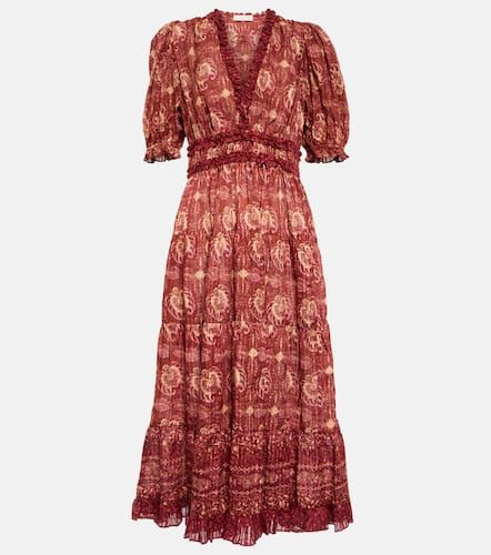 Robe midi Elli imprimée en coton mélangé - Ulla Johnson - Modalova