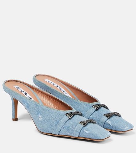 Embellished denim pumps - Acne Studios - Modalova