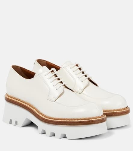 ChloÃ© Owena leather Derby shoes - Chloe - Modalova