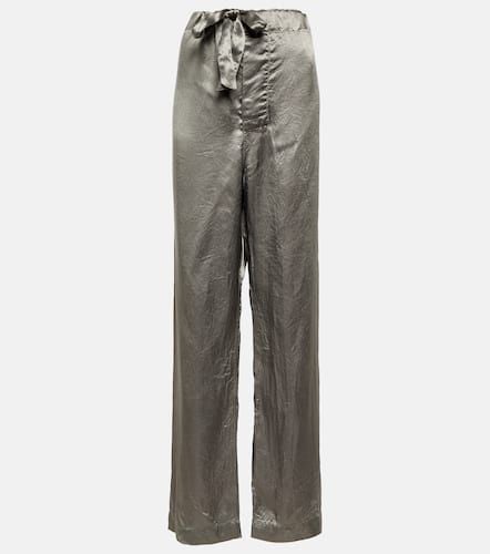 Satin pajama bottoms - Maison Margiela - Modalova