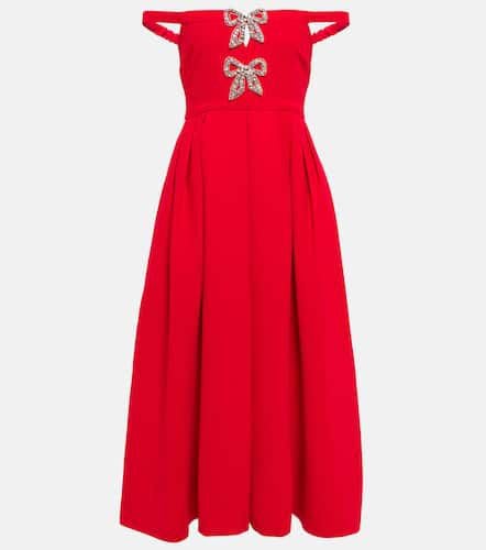 Embellished off-shoulder midi dress - Self-Portrait - Modalova