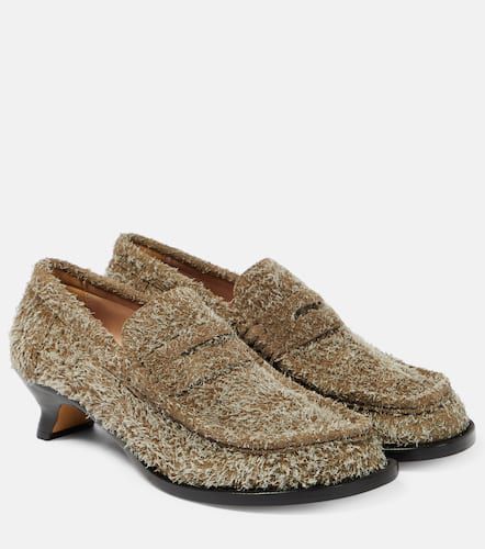 Loewe Terra 40 suede loafer pumps - Loewe - Modalova