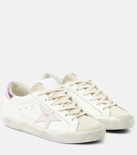 Super-Star leather sneakers - Golden Goose - Modalova