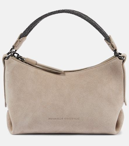 Small leather shoulder bag - Brunello Cucinelli - Modalova