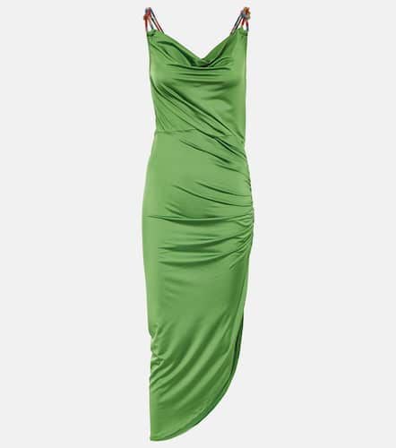 Biava beaded ruched midi dress - Veronica Beard - Modalova