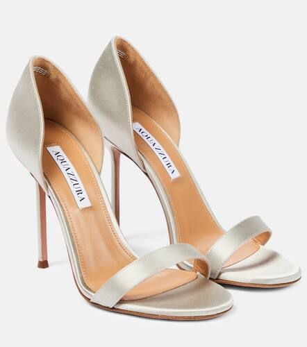 Aquazzura So Nude satin sandals - Aquazzura - Modalova