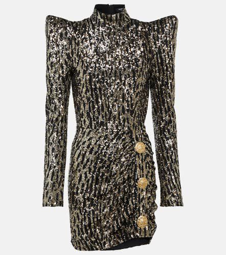 Balmain Sequined minidress - Balmain - Modalova