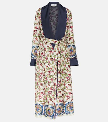 Etro Belted printed silk coat - Etro - Modalova