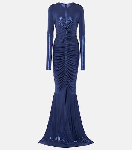 Norma Kamali Ruched lamÃ© gown - Norma Kamali - Modalova