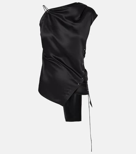 Acne Studios Asymmetric satin top - Acne Studios - Modalova