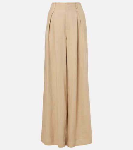 Greer silk and linen wide-leg pants - Ralph Lauren Collection - Modalova