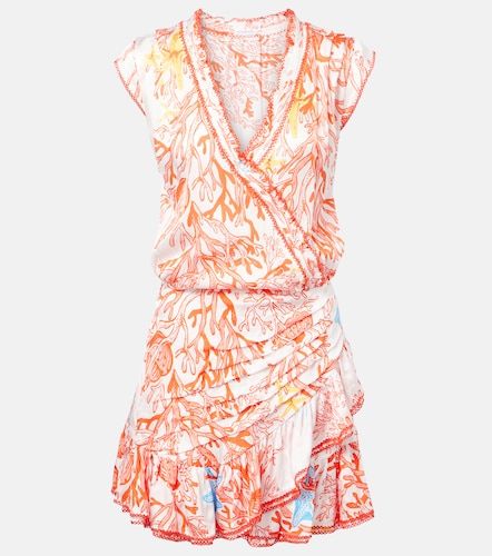 Vestido corto Estelle de satén - Poupette St Barth - Modalova