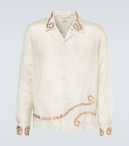Camisa Lido semitransparente con aplique - Bode - Modalova