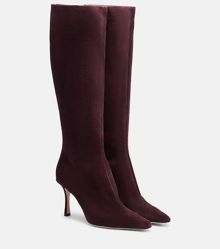 Botas altas Agathe 85 de ante - Jimmy Choo - Modalova