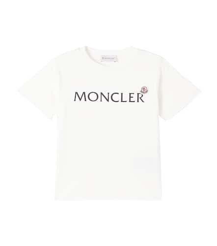 Moncler Enfant Logo cotton T-shirt - Moncler Enfant - Modalova