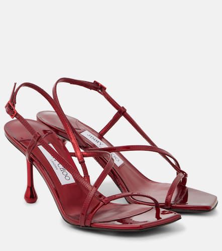 Jimmy Choo Etana 80 leather sandals - Jimmy Choo - Modalova