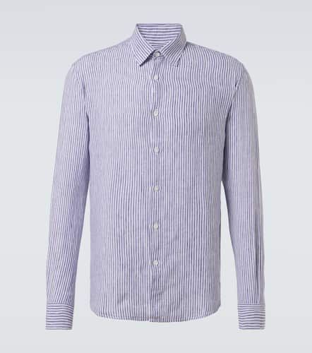 Sunspel Camisa de lino a rayas - Sunspel - Modalova