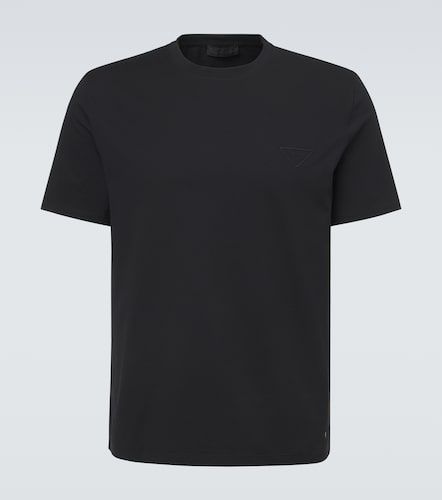 Camiseta de jersey de algodón - Prada - Modalova