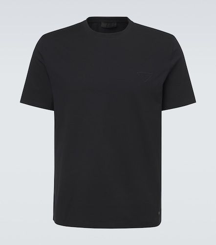 Camiseta de jersey de algodón - Prada - Modalova