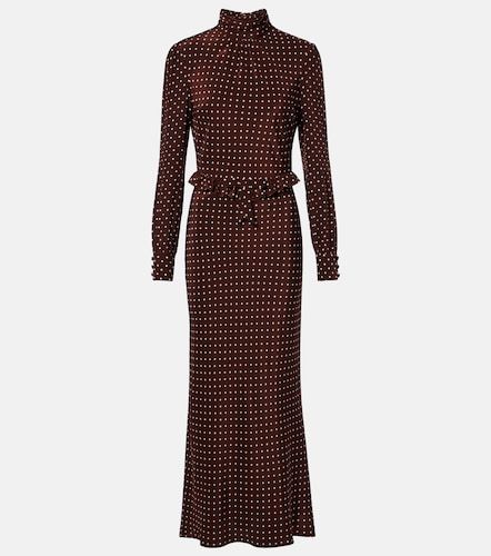 Alessandra Rich Abito midi a pois - Alessandra Rich - Modalova