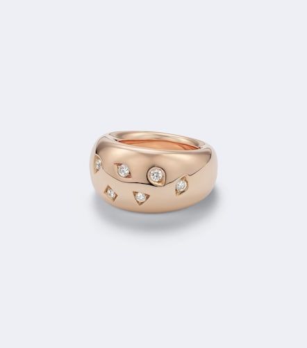 Iconica 18kt rose ring with diamonds - Pomellato - Modalova