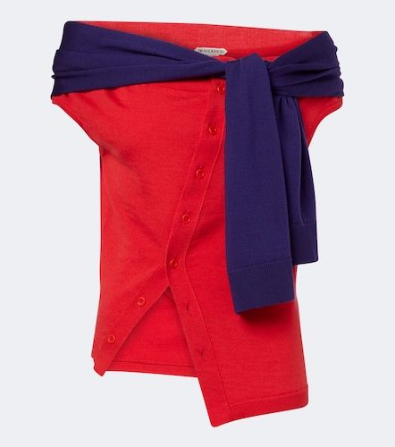 Off-Shoulder Pullover aus Wolle - JW Anderson - Modalova