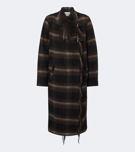 Gihan plaid wool-blend coat - Marant Etoile - Modalova