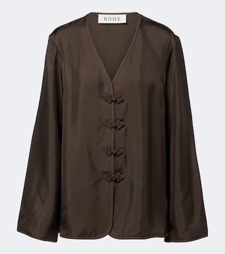 Róhe Blusa oversized de seda - Rohe - Modalova
