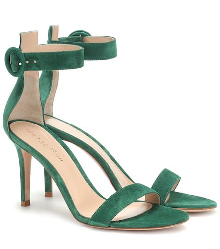 Portofino 85 suede sandals - Gianvito Rossi - Modalova