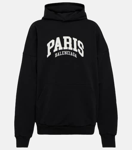 Cities Paris cotton hoodie - Balenciaga - Modalova