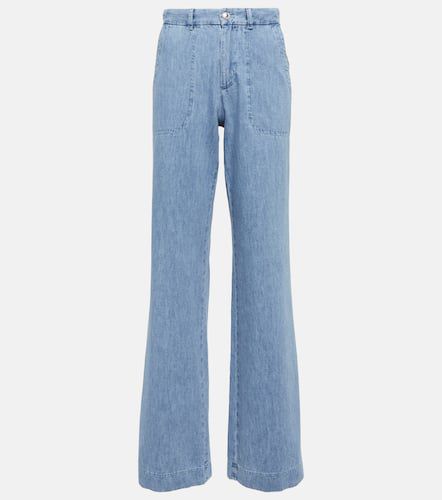 A.P.C. High-rise wide-leg jeans - A.P.C. - Modalova