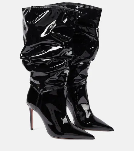Botines Jahleel 95 de látex - Amina Muaddi - Modalova