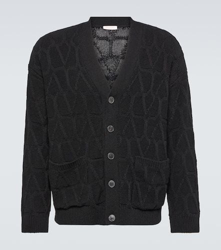 Toile Iconographe virgin wool cardigan - Valentino - Modalova