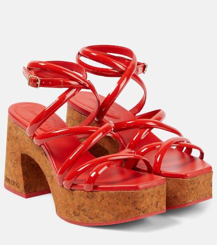 Cecelia 95 leather sandals - Jimmy Choo - Modalova