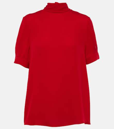 Blusa de georgette de seda - Valentino - Modalova