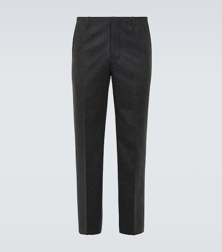 Gerade Cropped-Hose aus Flanell - Prada - Modalova