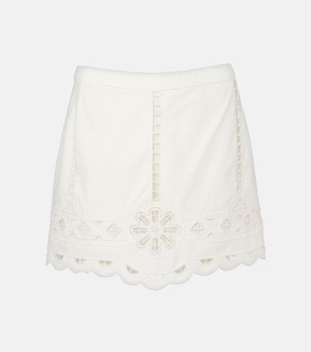Minifalda Palmira de algodón bordada - Isabel Marant - Modalova