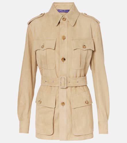 Gabbie suede field jacket - Ralph Lauren Collection - Modalova