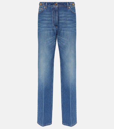 Versace Jeans rectos de tiro alto - Versace - Modalova