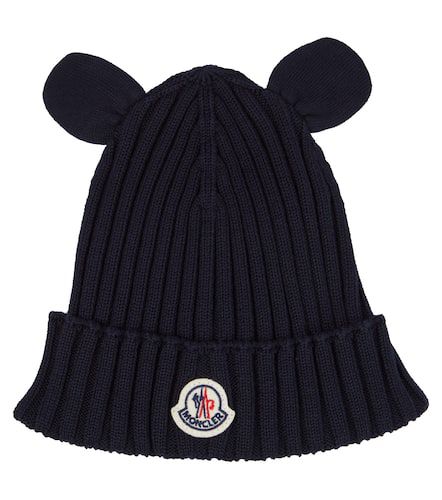 Baby - Berretto in cotone a coste - Moncler Enfant - Modalova